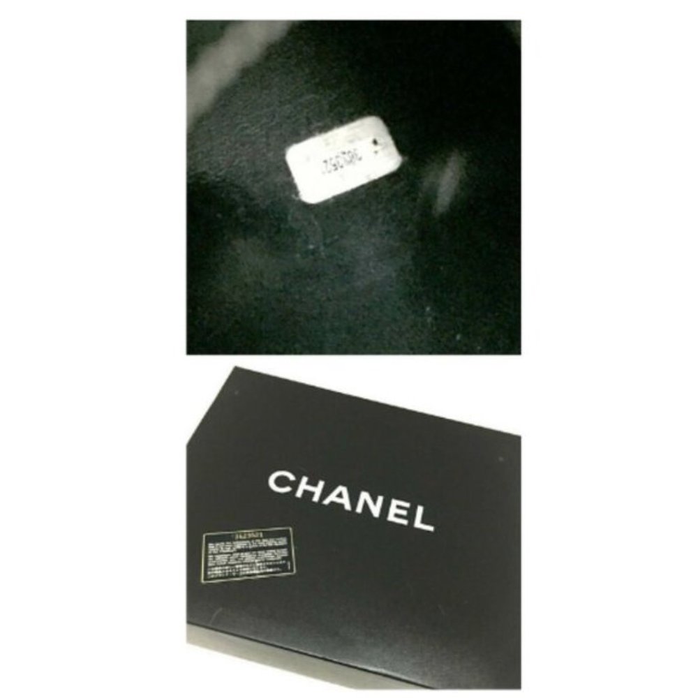 💯 Auth CHANEL CC VintageCaviar Skin Chain ToteBag - Picture 8 of 9